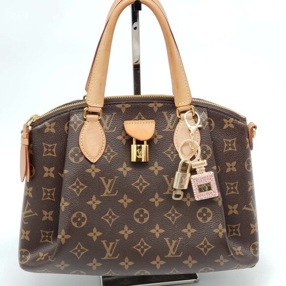 100% Auth Louis Vuitton Lock & Key with unbranded Bagcharm, Keycharm, Keychain - Picture 2 of 8